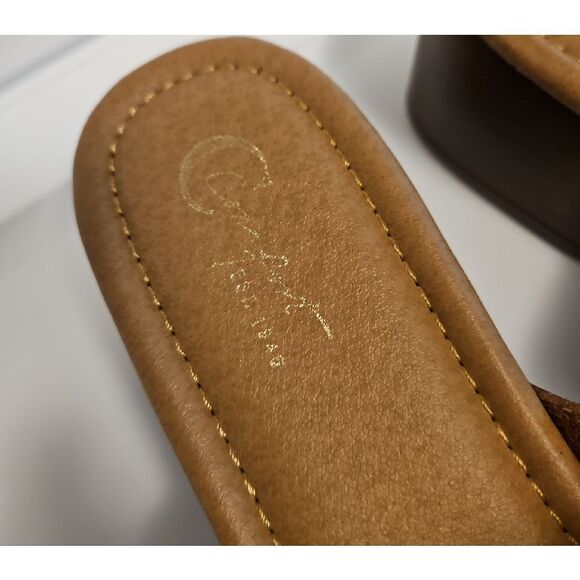 Comfotr 1846 Women's Brown Strappy Sandals sz11 - Picture 3 of 6